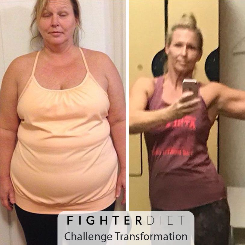 fighterdiet before and after