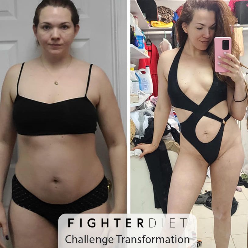 fighterdiet before and after